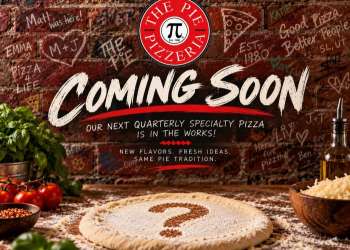 Our next Specialty Pizza is in the works!