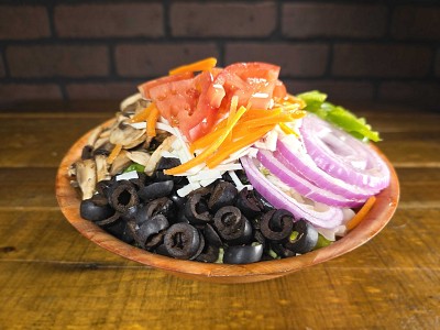 Vegan Half Chef Salad