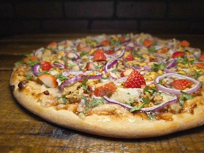 VEGAN Bacon-Berry Pie