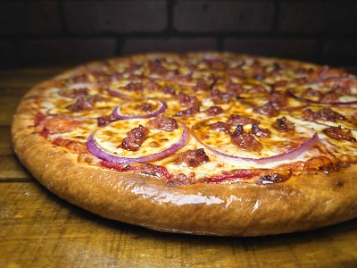 Polygamy Porter & Sausage Pie - *Specialty*